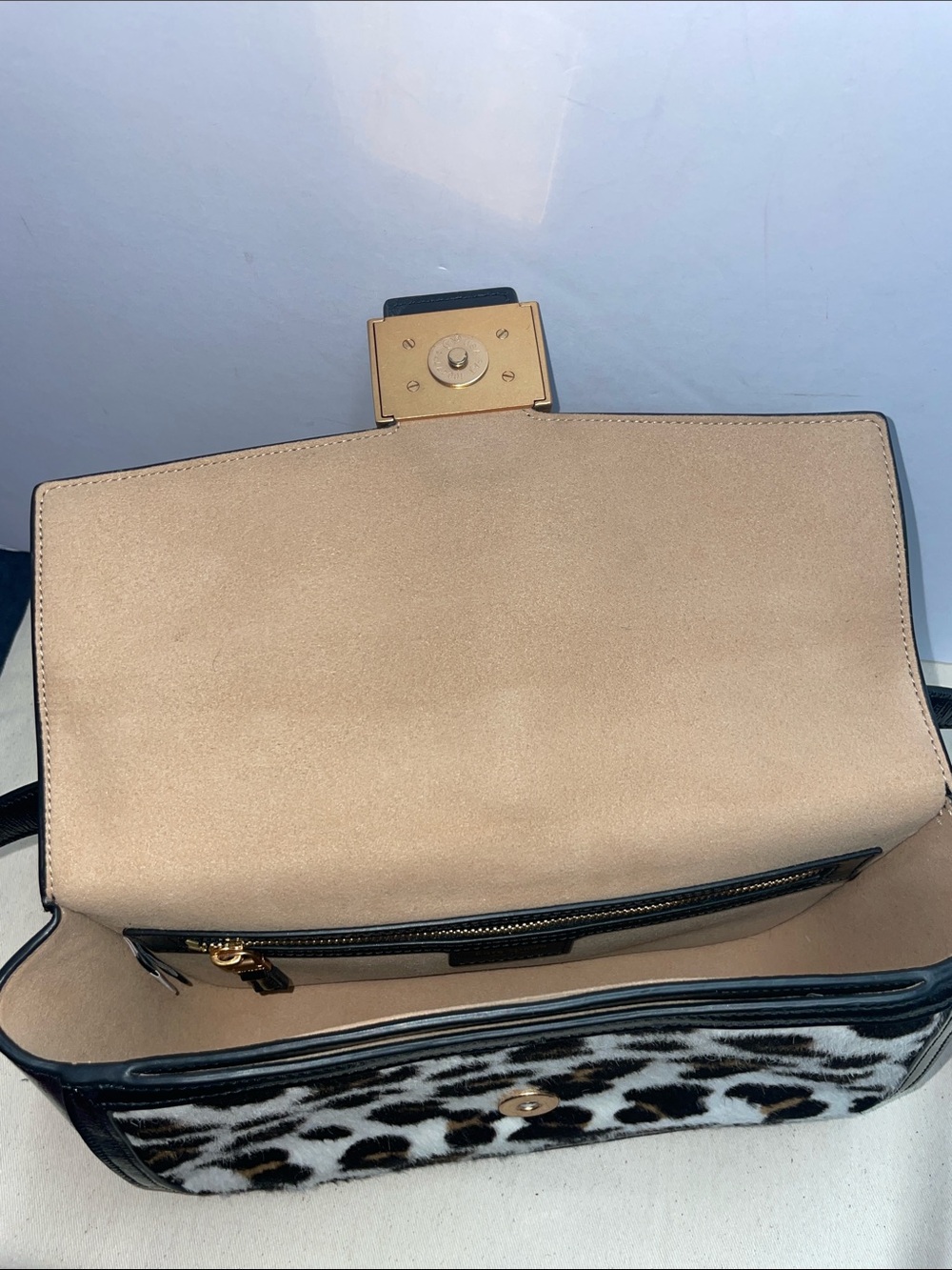 Kate Spade ‘Katy’ Leopard Print Medium Shoulder Bag/Crossbody - Picture 9 of 16